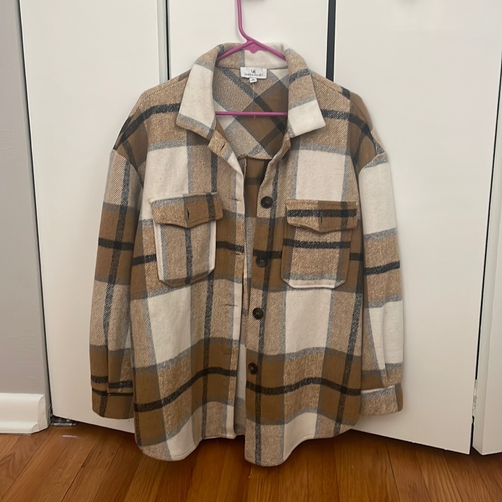 Urban Daizy Plaid Shacket